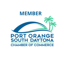 Port Orange South Daytona Chamber Of Commerce logo.